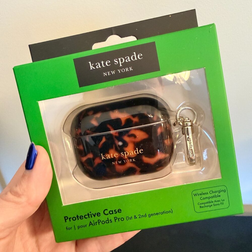 Kate Spade AirPods Pro Tortoise  Protective Case